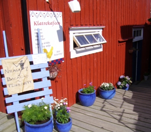 Zdjęcie z Norwegii - wioska na Lofotah