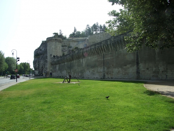 Zdjęcie z Hiszpanii - mury Avignon