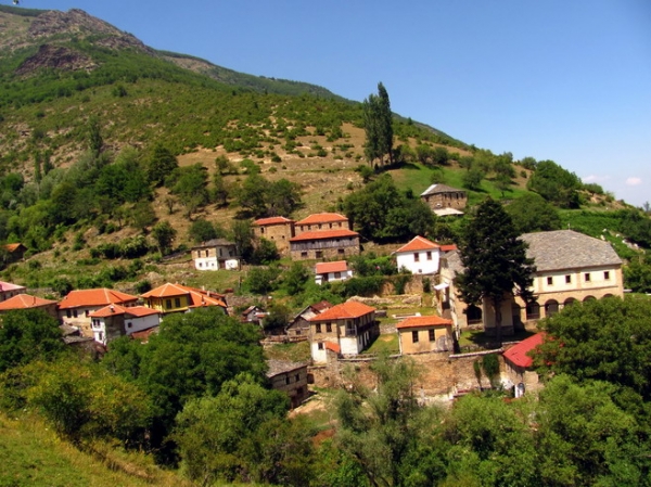 Zdjęcie z Macedonii - Wioska Malowiszte - ostoja tradycji.
