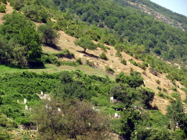 Zdjęcie z Macedonii - Cmentarz w Malowiszte.