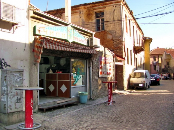 Zdjęcie z Macedonii - Bitola - bałkańska "burgerownia".