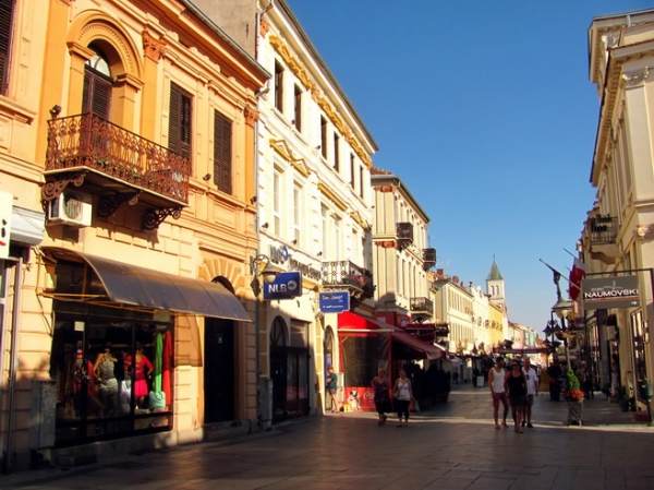 Zdjęcie z Macedonii - Bitola - deptak Szirok Sokak.