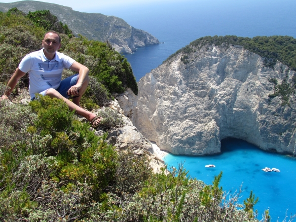 Zdjęcie z Grecji - Navagio beach