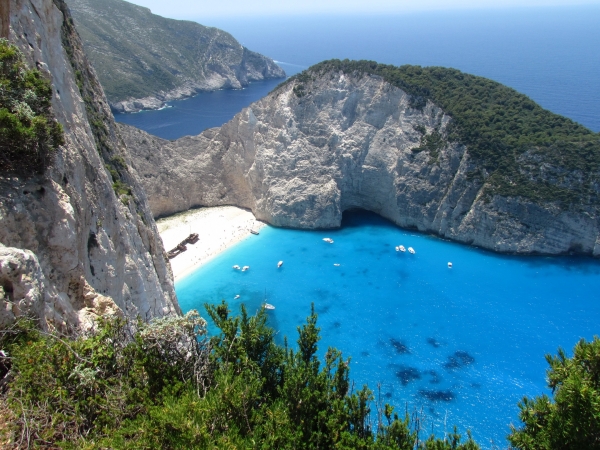 Zdjęcie z Grecji - Navagio beach