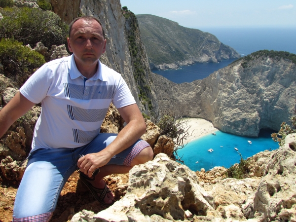 Zdjęcie z Grecji - Navagio beach