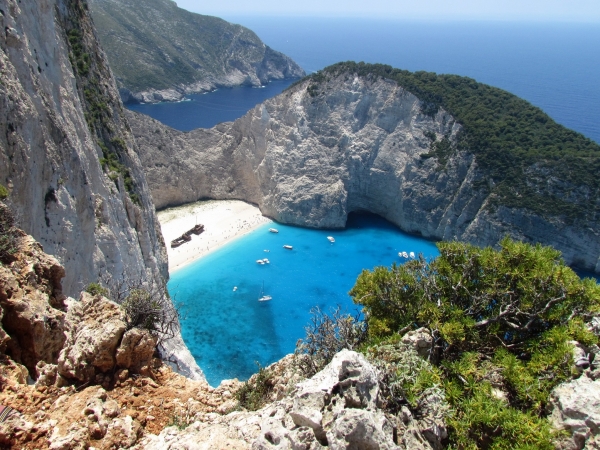 Zdjęcie z Grecji - Navagio beach