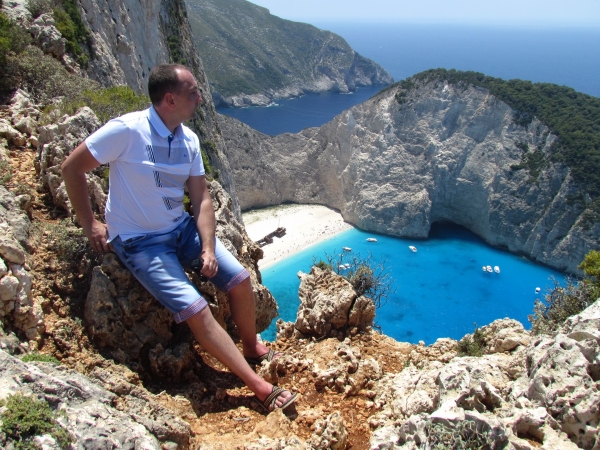 Zdjęcie z Grecji - Navagio beach