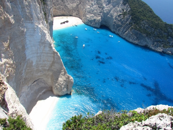 Zdjęcie z Grecji - Navagio beach
