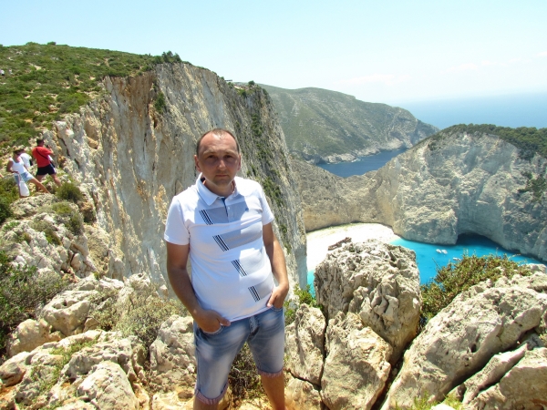 Zdjęcie z Grecji - Navagio beach