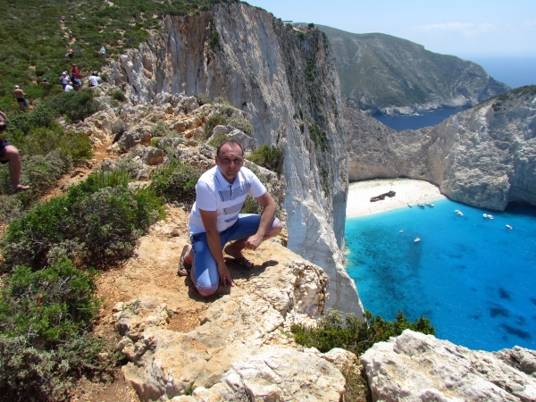 Zdjęcie z Grecji - Navagio beach