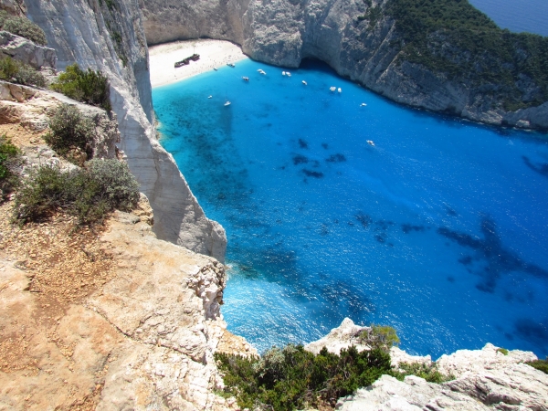 Zdjęcie z Grecji - Navagio beach