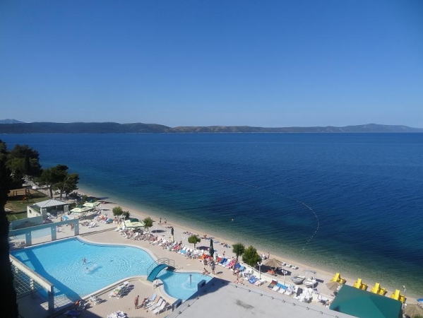 Zdjęcie z Chorwacji - Widok z balkonu