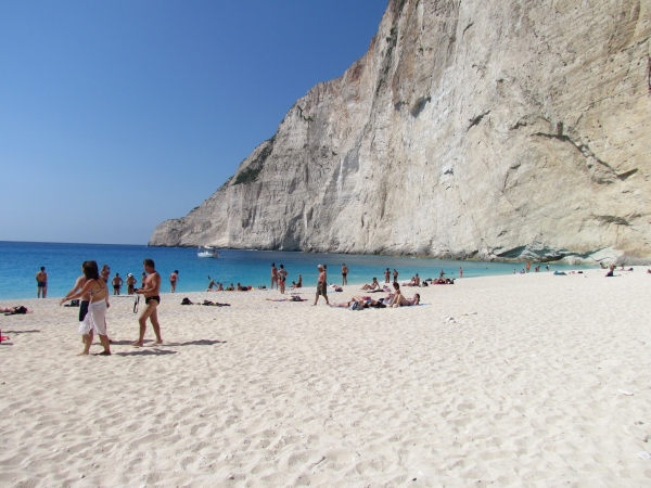 Zdjęcie z Grecji - Navagio beach