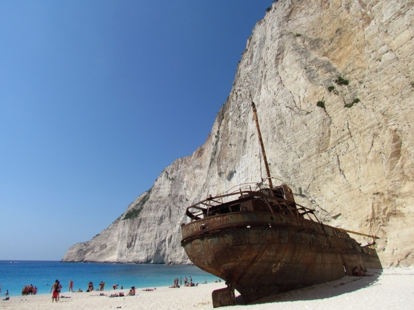 Zdjęcie z Grecji - Navagio beach