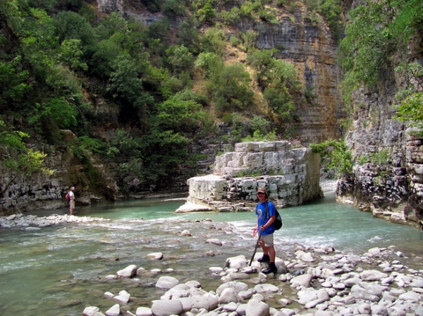 Zdjęcie z Albanii - Kanion Osumi.