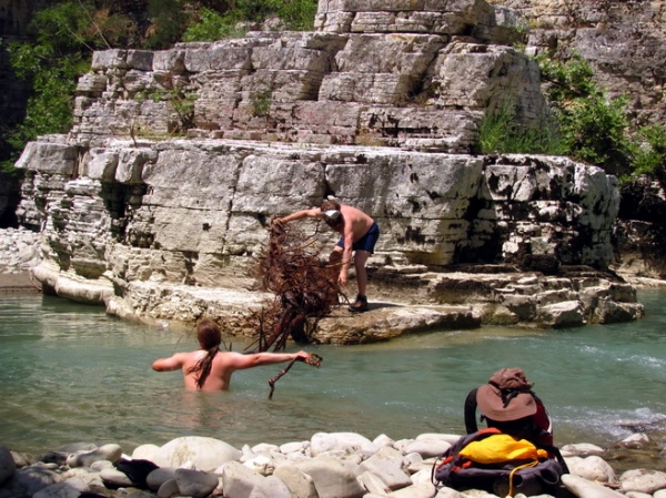 Zdjęcie z Albanii - Kanion Osumi.