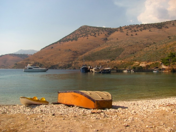 Zdjęcie z Albanii - Plaża nr 1 w Porto Palermo.