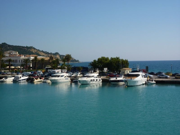 Zdjęcie z Grecji - Rejs dookoła Zakynthos - wypływamy z portu