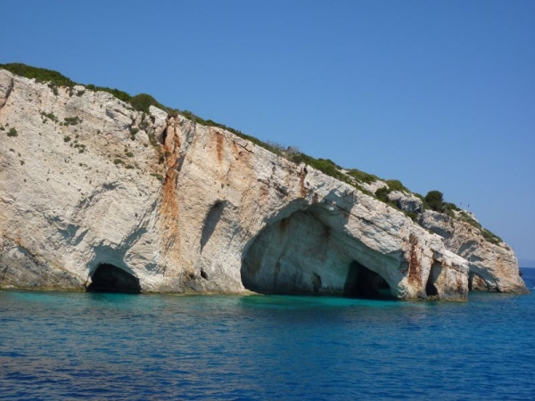 Zdjęcie z Grecji - Zakynthos - Błękitne Jaskinie