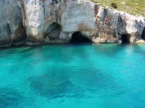 Zdjęcie z Grecji - Blue Caves (Błękitne Groty) na Zakynthos