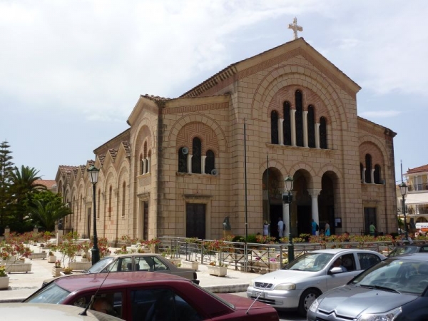 Zdjęcie z Grecji - Katedra św. Dionizosa w mieście Zakynthos