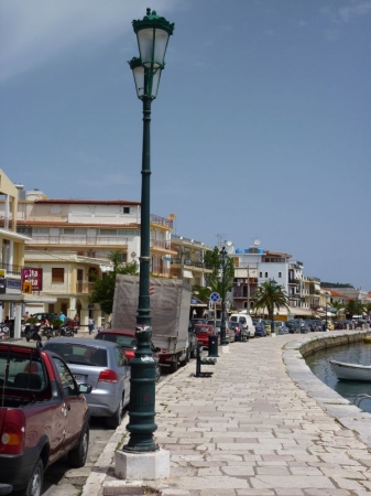 Zdjęcie z Grecji - Promenada przy porcie w mieście Zakynthos