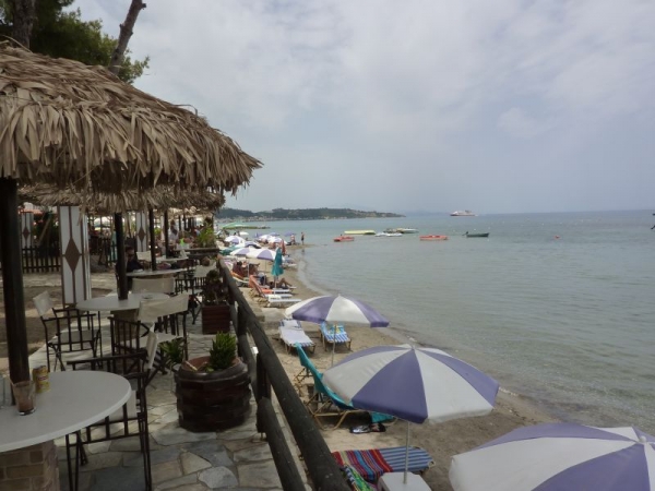 Zdjęcie z Grecji - Plaża w Argassi na wyspie Zakynthos