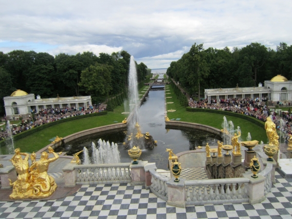 Zdjęcie z Rosji - Petersburg - Peterhof