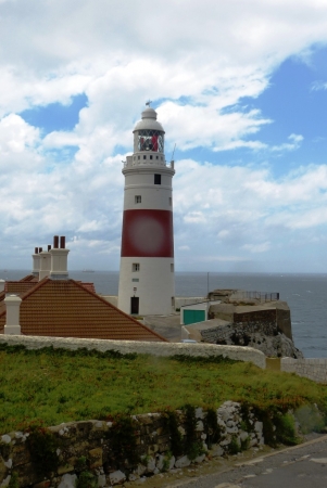 Zdjęcie z Giblartaru - latarnia morska w Gibraltarze