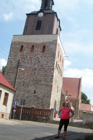 Zdjęcie z Polski - po biegu - medal pamiątkowy zdobyty