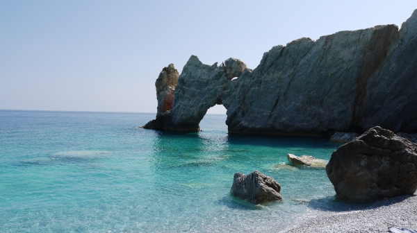 Zdjęcie z Grecji - Plaża Lalaria