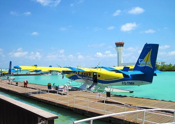 Zdjęcie z Malediw - nasz transport z male do vilamendhoo