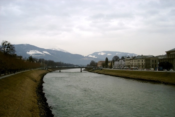 Zdjęcie z Austrii - Rzeka Salzach