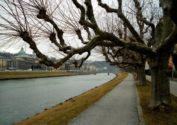 Zdjęcie z Austrii - Rzeka Salzach