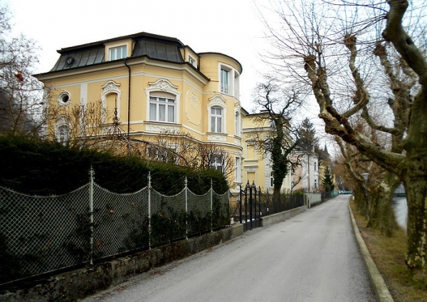 Zdjęcie z Austrii - Salzburgckie kamienice