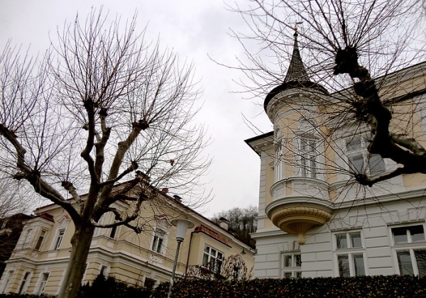 Zdjęcie z Austrii - Salzburgckie kamienice