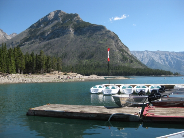 Zdjęcie z Kanady - Lake Minnewanka