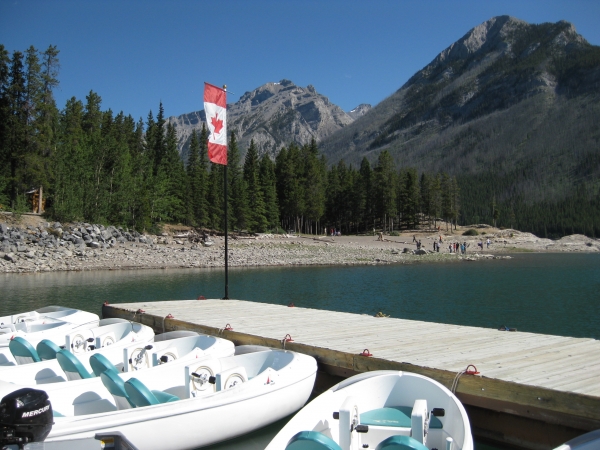 Zdjęcie z Kanady - Lake Minnewanka