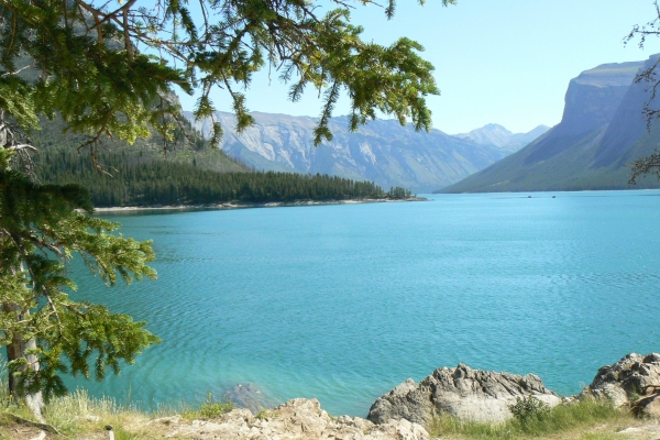 Zdjęcie z Kanady - Lake Minnewanka