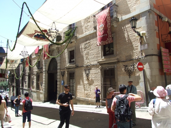 Zdjęcie z Hiszpanii - dekoracje ulic