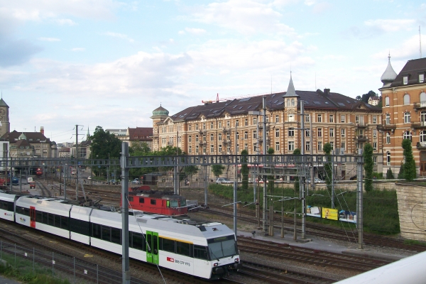 Zdjęcie z Lichtensteinu - St. Gallen