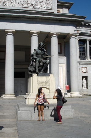 Zdjęcie z Hiszpanii - pomnik Velazqueza
