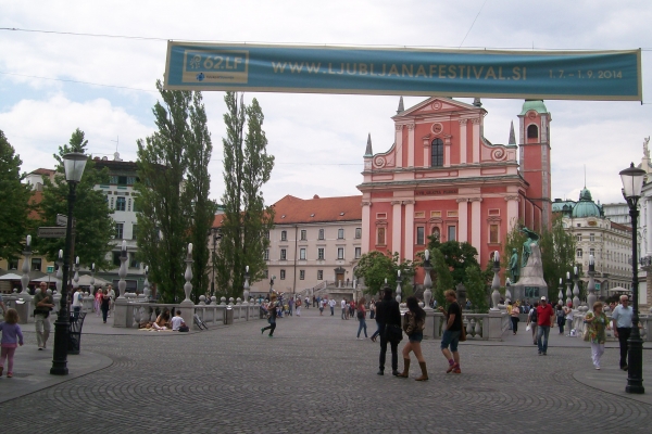 Zdjęcie ze Słowenii - Ljubljana