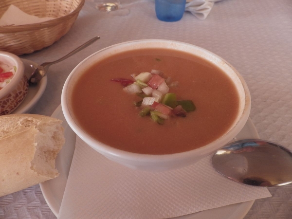 Zdjęcie z Hiszpanii - No i pyszne gazpacho... Mniam!