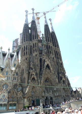 Zdjęcie z Hiszpanii - Sagrada Familia