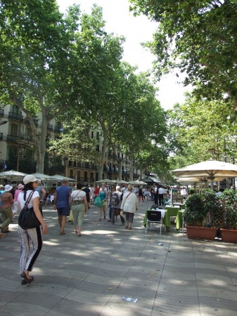 Zdjęcie z Hiszpanii - Ramblas