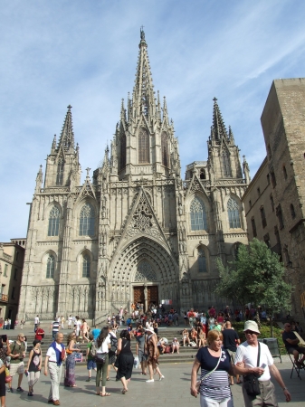 Zdjęcie z Hiszpanii - fasada katedry