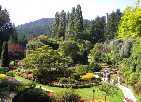 Zdjęcie z Kanady - Butchart Gardens