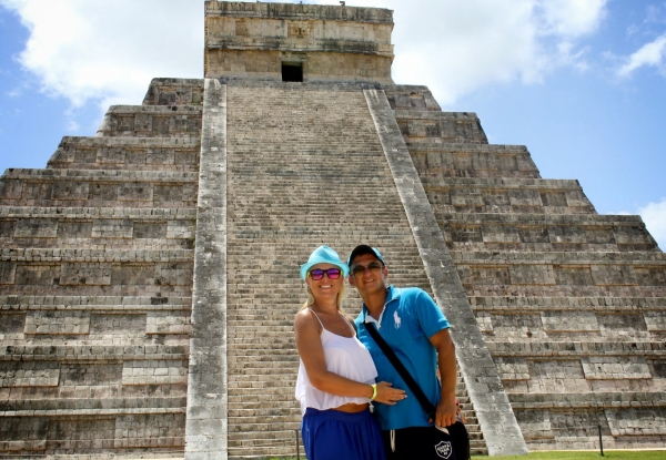 Zdjęcie z Meksyku - Chichen Itza-piramidy Majow
