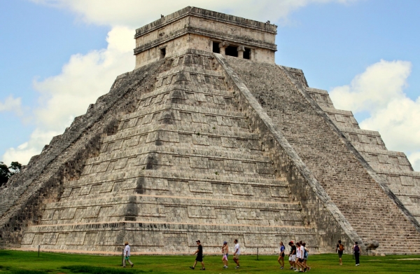 Zdjęcie z Meksyku - Chichen Itza-piramidy Majow